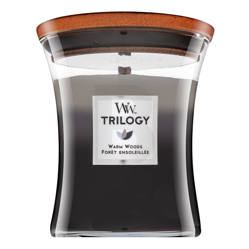 Woodwick Trilogy Warm Woods 275 g 275 namų kvapas