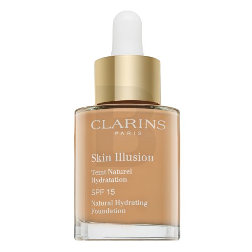 Clarins Skin Illusion Natural Hydrating Foundation 110 Honey 30 ml 30 Clarins Skin Illusion Natural Hydrating Foundation 110 Honey 30 ml 30
