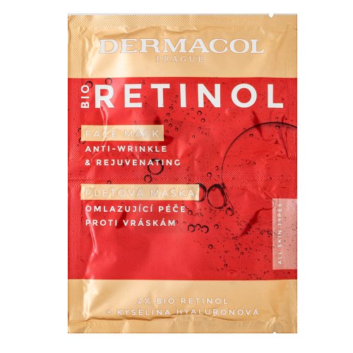 Dermacol Bio Retinol Face Mask 2 x 8 ml 16