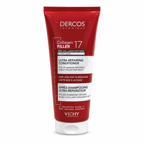 Vichy Dercos Collagen Filler 17 Ultra-Repairing Conditioner 200 ml 200
