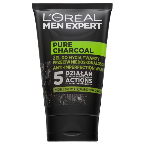 L&acute;Or&eacute;al Paris Men Expert Pure Charcoal Anti-Imperfection Wash 100 ml 100