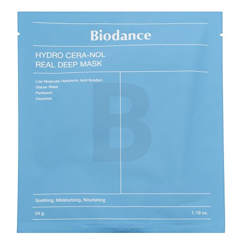 Biodance Hydro Cera-Nol Real Deep Mask kaukė su keramidais 1 vnt. Veido kaukė
