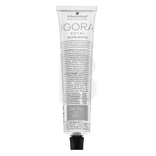 Schwarzkopf Professional Igora Royal SilverWhite Permanent White Refining Color Creme Dove Grey 60 ml 60