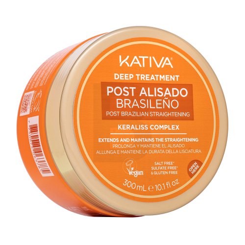 Kativa Post Brazilian Straightening Deep Treatment 300 ml 300