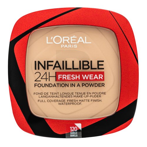 L&acute;Or&eacute;al Paris Infaillible 24H Fresh Wear Foundation in a Powder 120 9 g 9