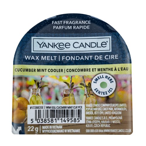 Yankee Candle Cucumber Mint Cooler 22 g 22 namų kvapas