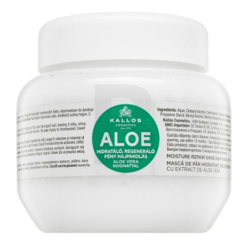 Kallos Aloe Moisture Repair Shine Hair Mask 275 ml