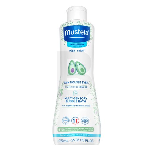 Mustela B&eacute;b&eacute; Multi-Sensory Bubble Bath 750 ml 750