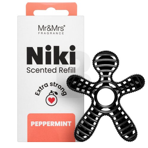 Mr&Mrs Fragrance Niki Freshener Refill Peppermint namų kvapas