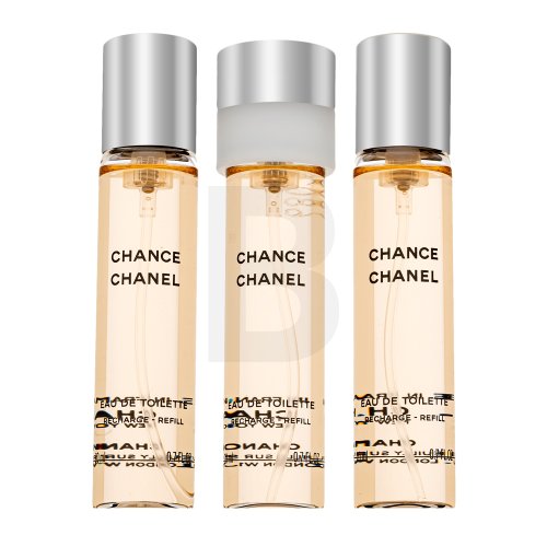 Chanel Chance EDT - Refill W 3 x 20 ml 60 Kvepalai