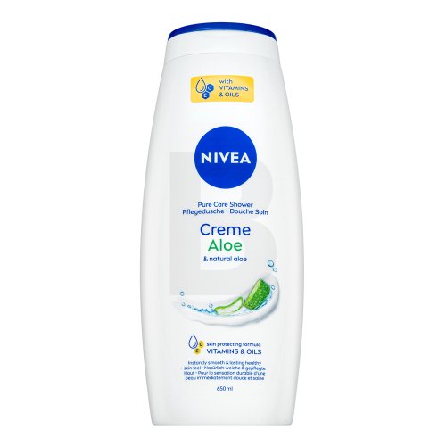 Nivea Creme Aloe Shower Gel 650 ml 650