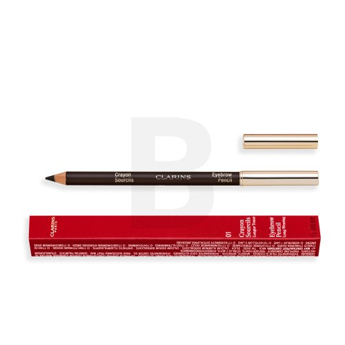 Clarins Eyebrow Pencil 01 Dark Brown 1,3 g 1 Clarins Eyebrow Pencil 01 Dark Brown 1,3 g 1