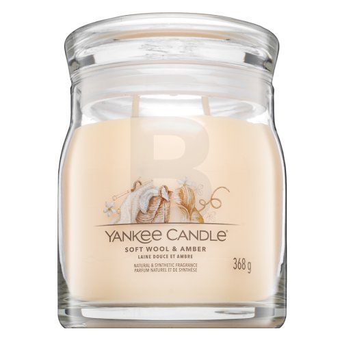Yankee Candle Soft Wool & Amber 368 g 368 namų kvapas