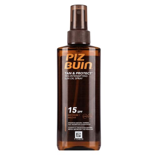 Piz Buin Tan & Protect Tan Intensifying Sun Oil Spray SPF15 150 ml 150