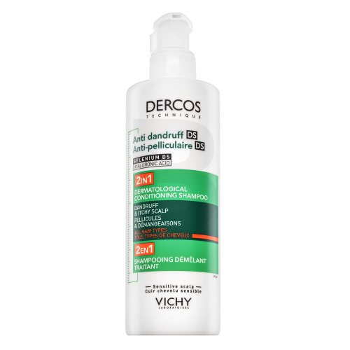 Vichy Dercos Anti-Dandruff 2in1 Dermatological Conditioning Shampoo 390 ml 390
