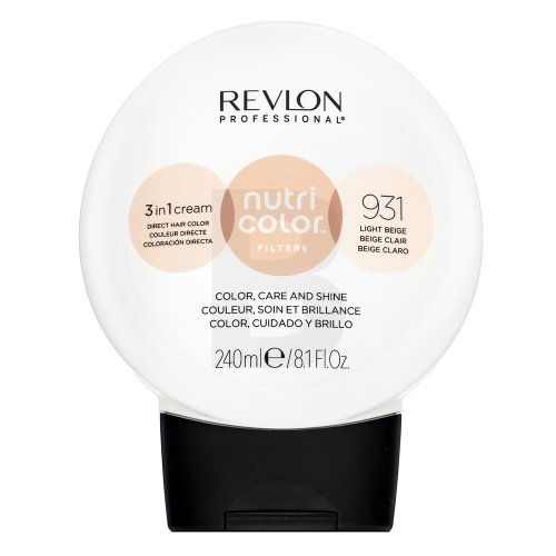 Revlon Professional Nutri Color Filters 3in1 Cream 931 Light Beige 240 ml 240