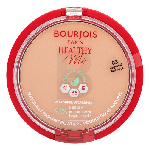 Bourjois Healthy Mix Clean & Vegan Powder 03 Rose Beige 10 g 10