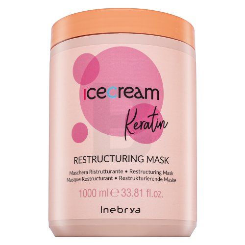 Inebrya Ice Cream Keratin Restructuring Mask 1000 ml 1000