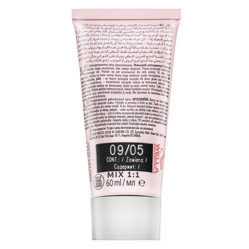 Wella Professionals Shinefinity Zero Lift Glaze 09/05 Silk Blush 60 ml 60