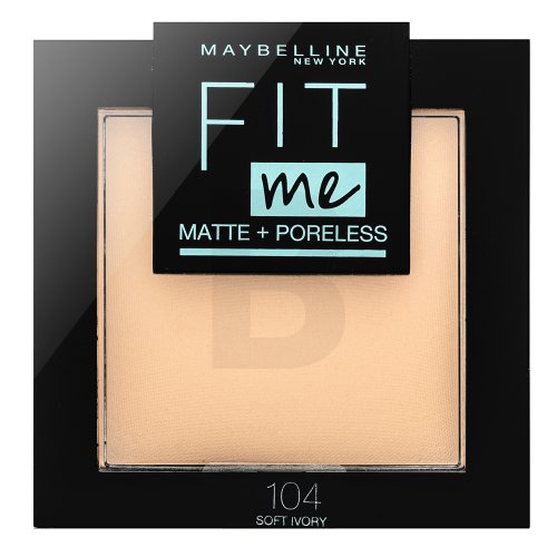 Maybelline Fit Me! Matte + Poreless Powder 104 Soft Ivory 9 g 9