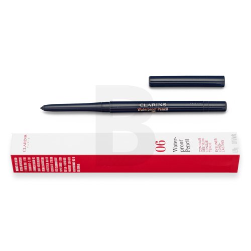 Clarins Waterproof Eye Pencil 06 Smoked Wood 0,3 g Clarins Waterproof Eye Pencil 06 Smoked Wood 0,3 g