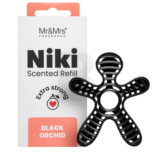 Mr&Mrs Fragrance Niki Freshener Refill Black Orchid namų kvapas