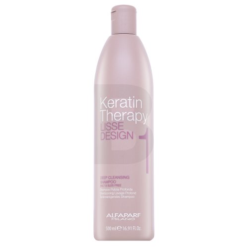 AlfaParf Milano Alfaparf Milano Lisse Design Keratin Therapy Deep Cleansing Shampoo 500 ml 500
