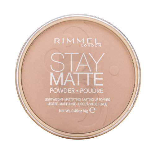 Rimmel London Stay Matte Long Lasting Pressed Powder 003 Peach Glow 14 g 14
