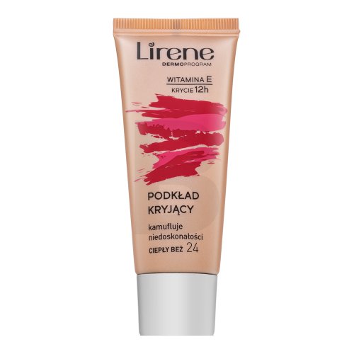Lirene Vitamin E High-Coverage Liquid Foundation 24 Beige 30 ml 30