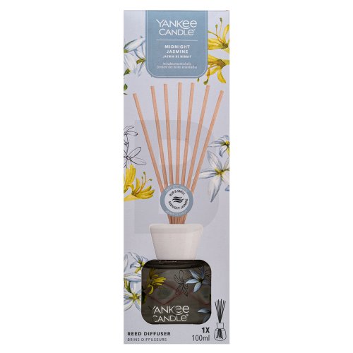 Yankee Candle Reed Diffuser Midnight Jasmine 100 ml 100 namų kvapas