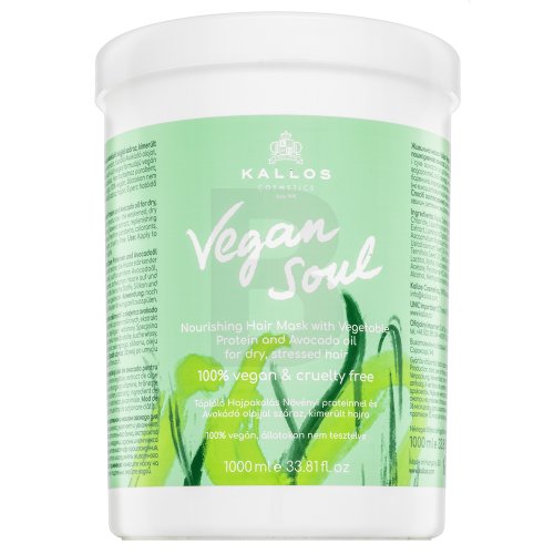 Kallos Vegan Soul Nourishing Hair Mask 1000 ml