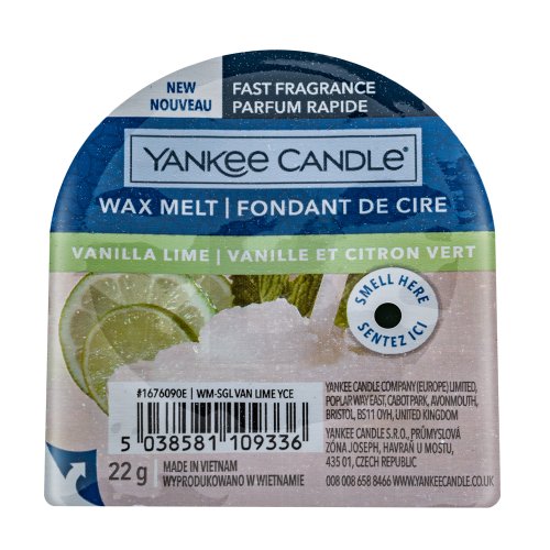 Yankee Candle Vanilla Lime 22 g 22 namų kvapas