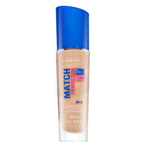 Rimmel London Match Perfection 24HR SPF20 Foundation 100 Ivory 30 ml 30