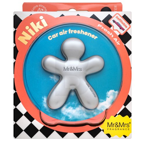 Mr&Mrs Fragrance Niki Car Air Freshener Fresh Air namų kvapas