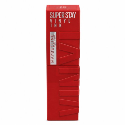 Maybelline Superstay Vinyl Ink Lipstick 25 Red Hot 4,2 ml 4