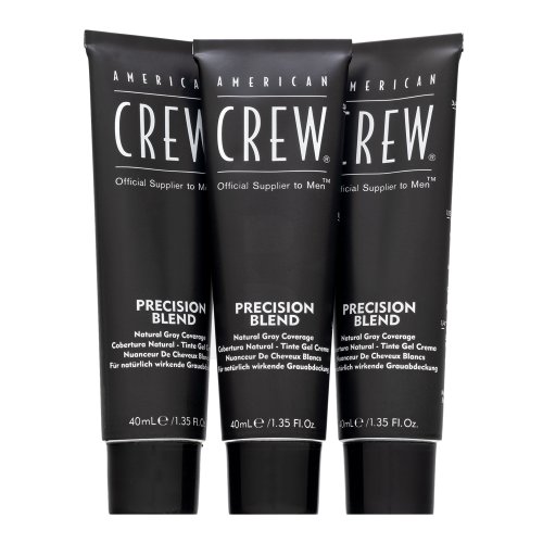 American Crew Precision Blend Natural Gray Coverage Medium Natural 4-5 3 x 40 ml 3040