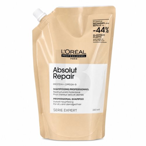 L&acute;Or&eacute;al Professionnel S&eacute;rie Expert Absolut Repair Protein + Omega 9 Professional Shampoo Refill 1000 ml 1000