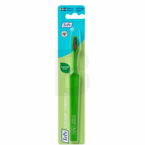 TePe Colour Compact Extra Soft Toothbrush Green