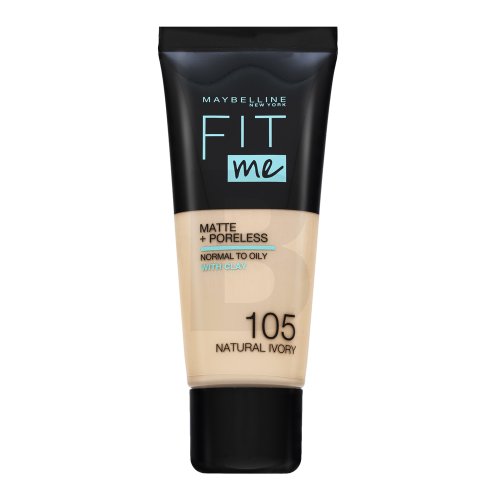 Maybelline Fit Me! Foundation Matte + Poreless 105 Natural Ivory 30 ml 30