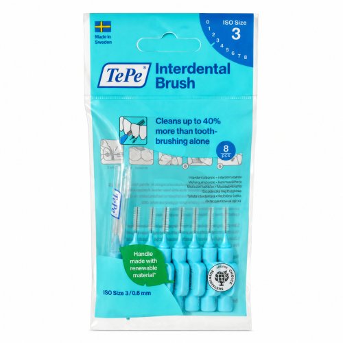 TePe Interdental Brush 8 pcs 0,6 mm