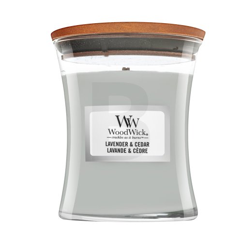 Woodwick Lavender & Cedar 85 g 85 namų kvapas