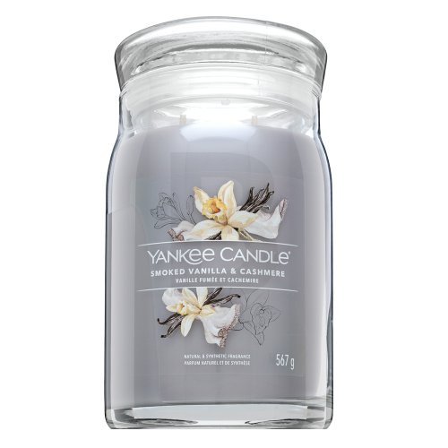 Yankee Candle Smoked Vanilla & Cashmere 567 g 567 namų kvapas