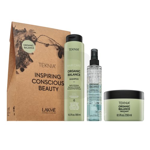 Lakme Lakm&eacute; Teknia Organic Balance Pack 300 ml + 250 ml + 100 ml 650