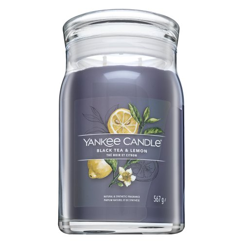 Yankee Candle Black Tea & Lemon 567 g 567 namų kvapas