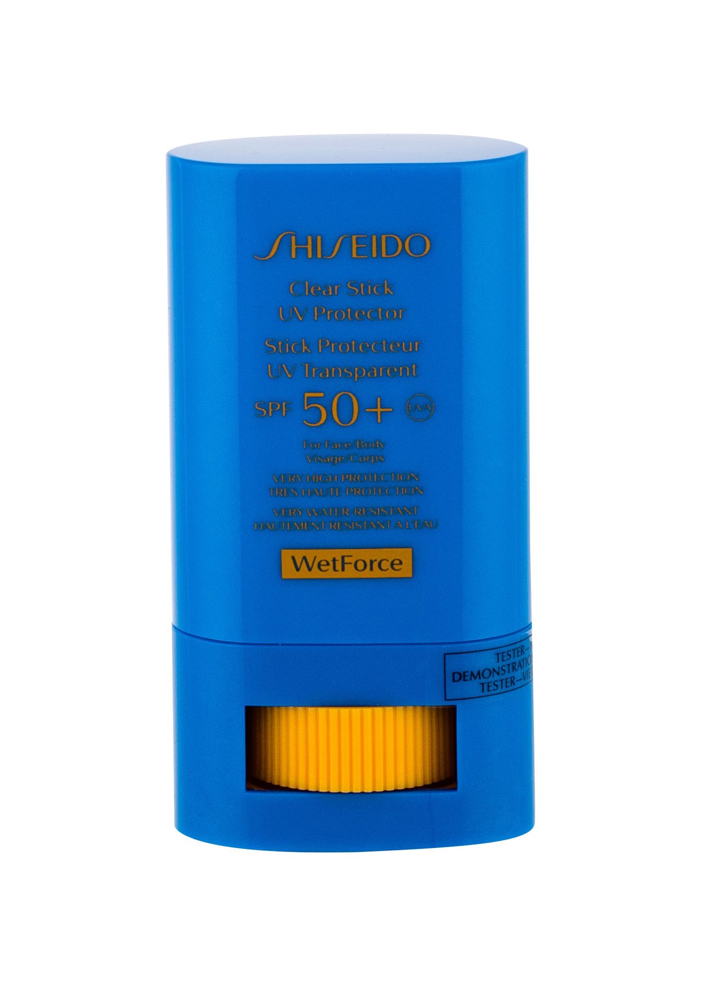 Shiseido UV Protective Clear Stick 15g veido apsauga Testeris