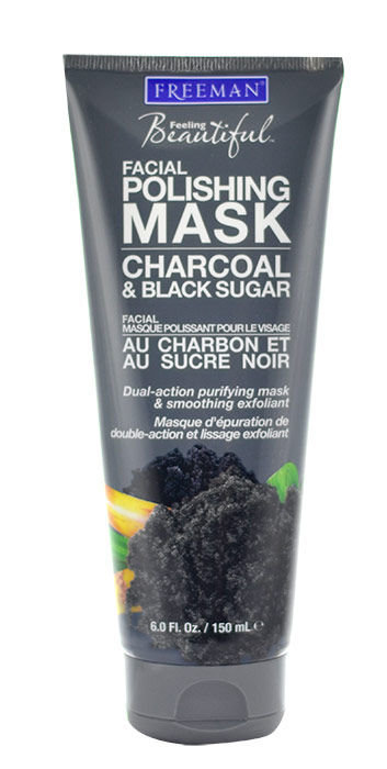 Freeman Facial Polishing Mask Charcoal & Black Sugar 150ml Veido kaukė