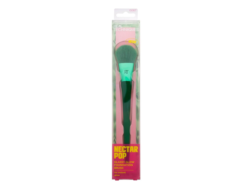 Real Techniques Nectar Pop Glassy Glow Foundation Brush 1vnt teptukas