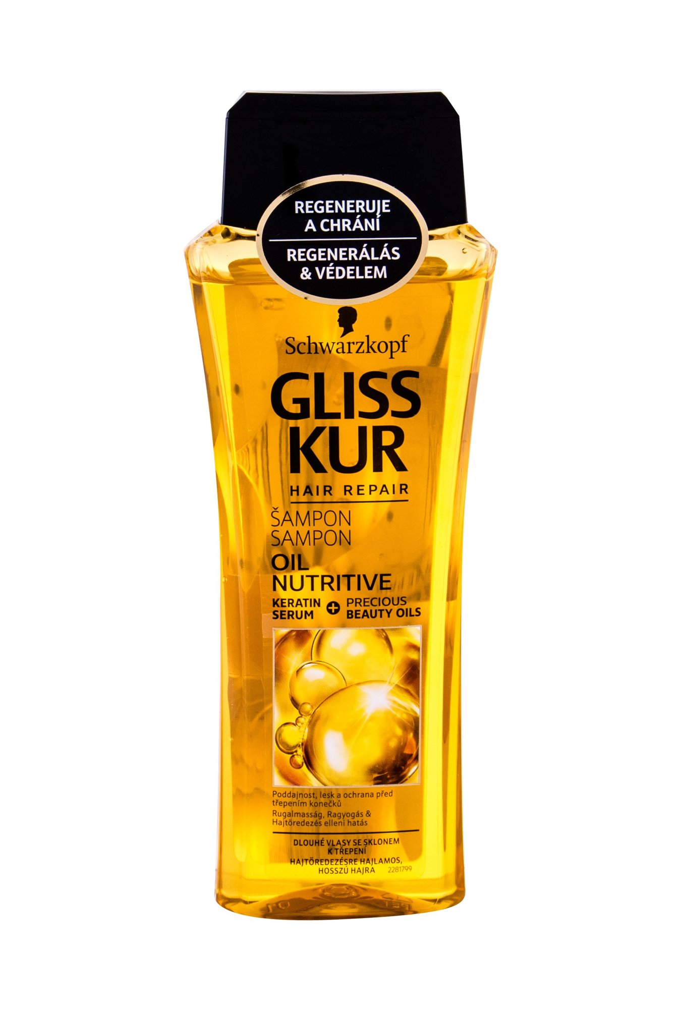 Schwarzkopf  Gliss Kur Oil Nutritive 250ml šampūnas