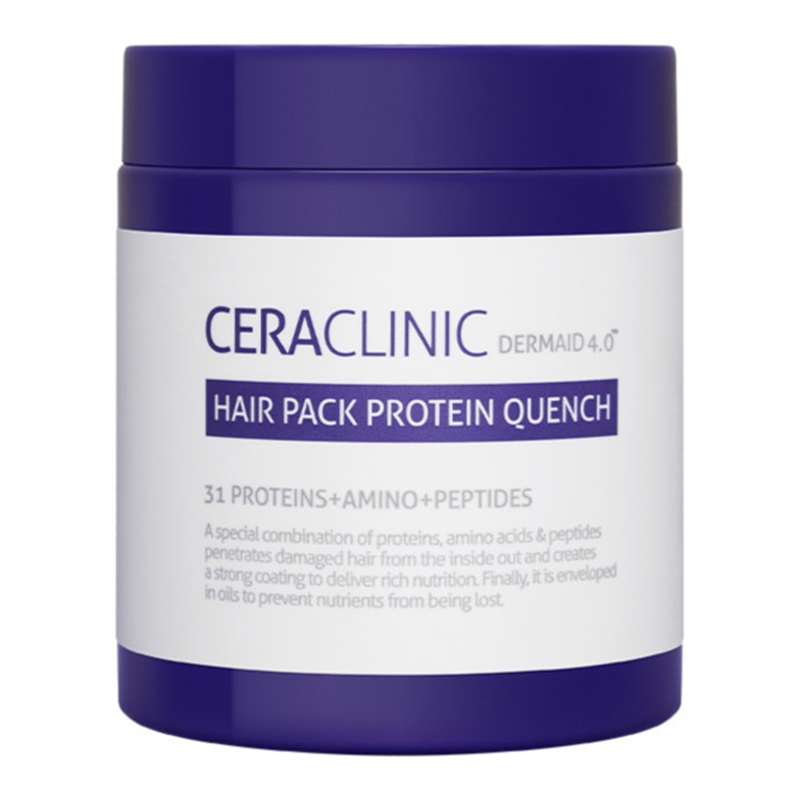 Ceraclinic CERACLINIC Dermaid 4.0 Hair Pack Protein Quench, 250 ml plaukų kaukė/balzamas