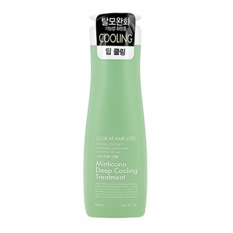 Daeng Gi Meo Ri Daeng Gi Meo Ri Refreshing conditioner for oily hair  LOOK AT HAIR LOSS Minticcino Deep Cooling Treatment, 500 ml plaukų kaukė/balzamas